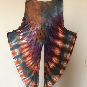 Hippie Harem Tie  Dye pants
